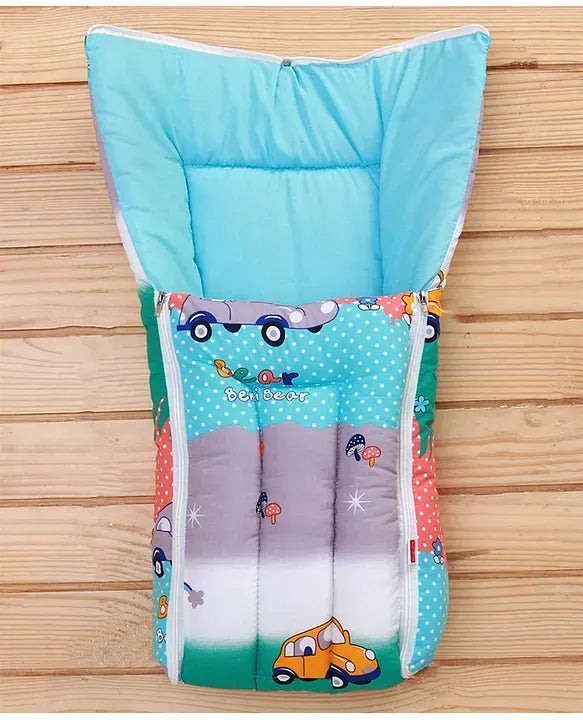 front view of baby sleeping bag