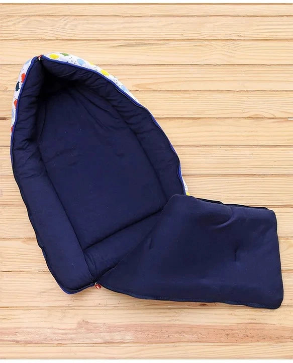 inner view of baby sleeping bag