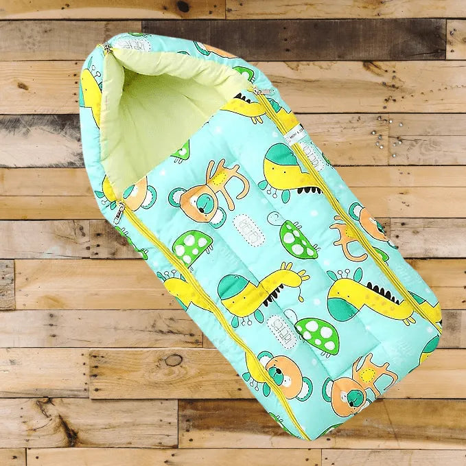 front view of baby sleeping bag