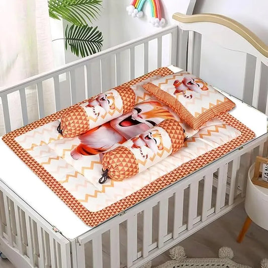 cute cat print baby bedding set