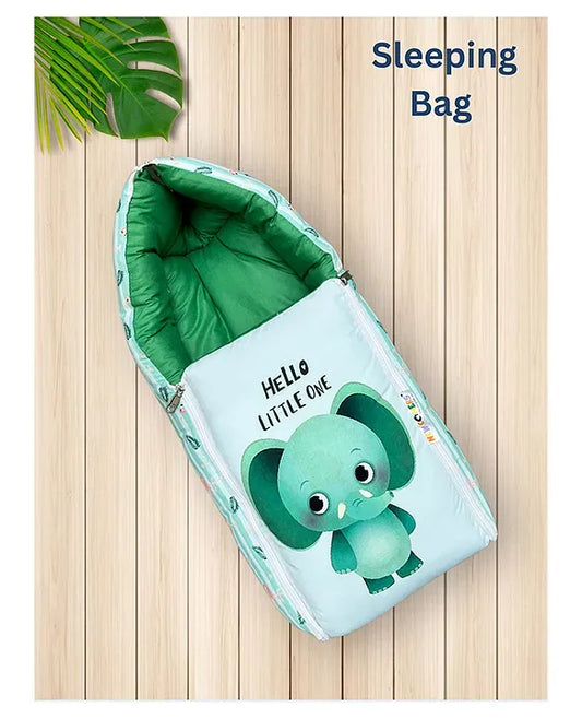 cute elephant theme baby sleeping bag