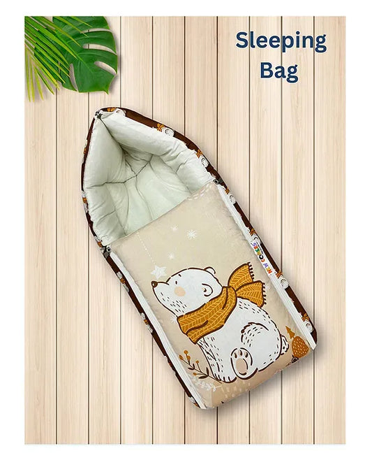 panda theme baby sleeping bag